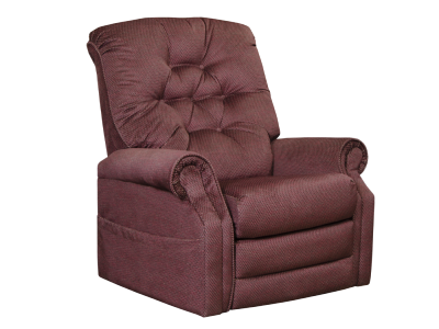 Catnapper Patriot 4824 Power Lift Full Lay-Out Recliner in Vino - 4824 2016-34
