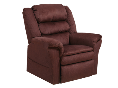 Catnapper Preston 4850 Fiber Chair in Berry - 4850 2148-04