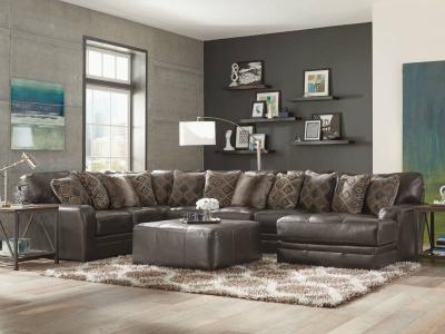 Jackson Furniture Denali Luxurious Genuine Italian Leather Sectional - Denali 4378 3 pc(St)