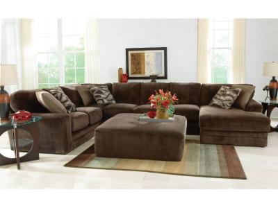 Jackson Furniture Everest Modular Fabric Sectional - Everest 4377-62 3 pc(Cl)