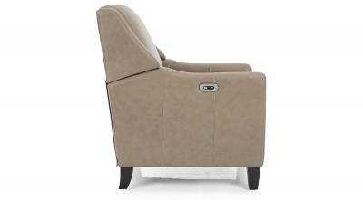 Decor-Rest Power Leather Recliner in Chest Nut - 3053-67-CHES
