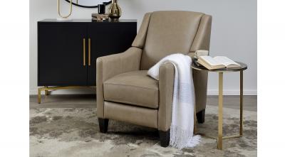 Decor-Rest Power Leather Recliner in Chest Nut - 3053-67-CHES