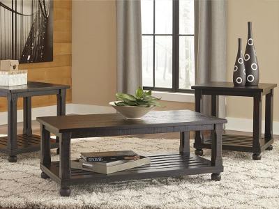 Signature Design by Ashley Mallacar Occasional Table Set (3/CN) T145-13 Black