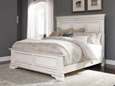 Abbey Park King Panel Bed - 520-BR-KPB