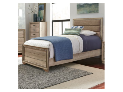 Sun Valley Twin Upholstered Bed - 439-BR-TUB