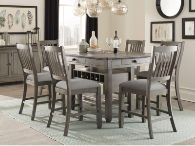 Granby Grey 5 pc Counter Height Dining Set - 5627GYC-K