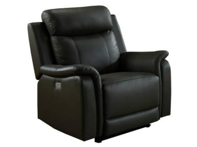 Cyrus Collection Power Glider Recliner - 99840PN-BK-1G