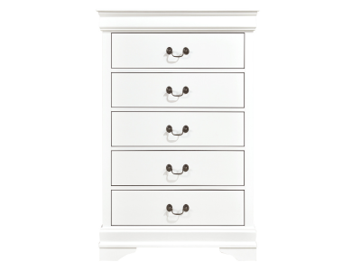 Mayville Collection Chest in White - 2147W-9