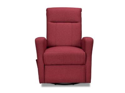 Swivel Glider Recliner in Red - 9807NRED