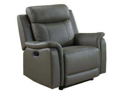 Cyrus Collection Glider Recliner - 99840N-GY-1G