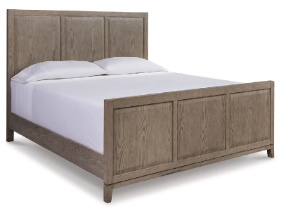 Signature Design by Ashley Chrestner California King Panel Bed in Gray - B983B9