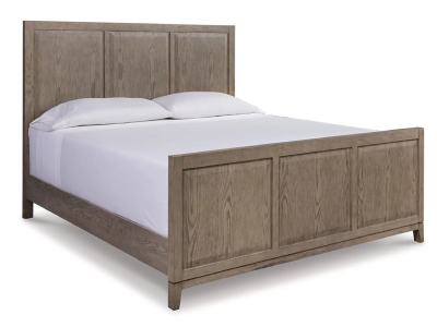 Signature Design by Ashley Chrestner King Panel Bed in Gray - B983B8