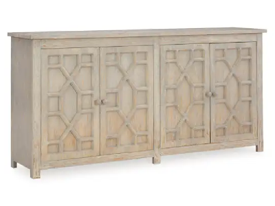 Signature Design by Ashley Caitrich Accent Cabinet in Distressed Blue - A4000561