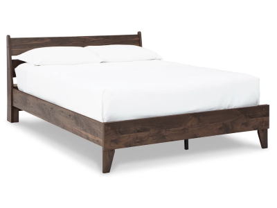 Signature Design by Ashley Calverson Full Panel Platform Bed in Mocha - EB3660B2