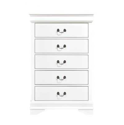 Mayville Collection 7 Piece Full Bedroom Set In White - 2147FW-K