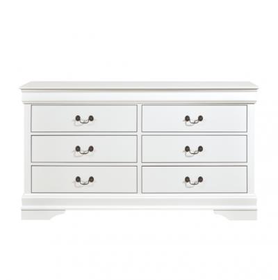Mayville Collection 7 Piece Full Bedroom Set In White - 2147FW-K