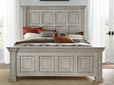 Big Valley King Panel Bed - 361W-BR-KPB