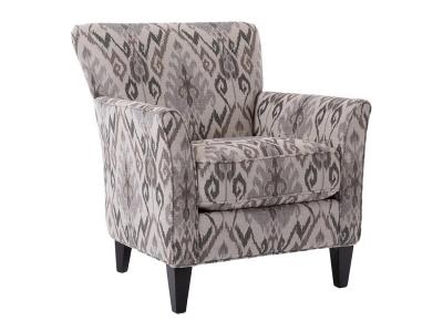 Decor-Rest Stationary Fabric Accent Chair in Tabriz Taupe - 2668C-TT