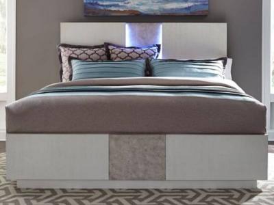 Mirage Queen Panel Bed - 946-BR-QPB