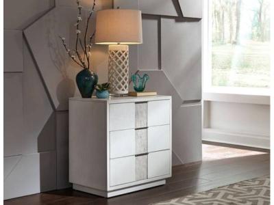 3 Drawer Night Stand w/ Charging Station - 946-BR61