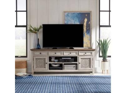 Heartland  76 Inch Tile TV Stand with Cable Management - 824-TV76T