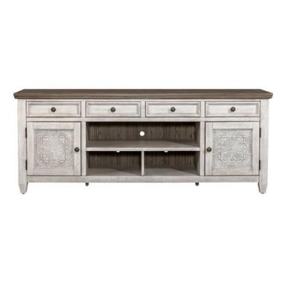 Heartland  76 Inch Tile TV Stand with Cable Management - 824-TV76T