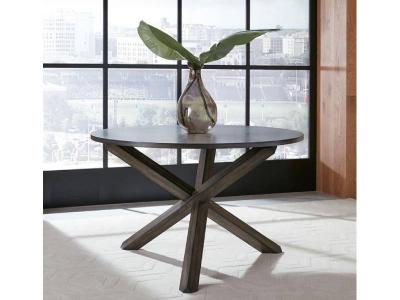 Round Anglewood Dining Table with Pedestal Base - 133-P4747 / 133-T4747