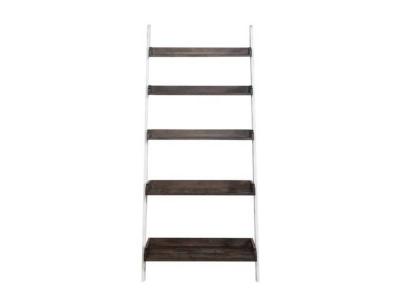 Farmhouse Leaning Bookcase - 139WH-BK202