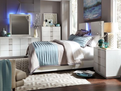 Mirage Collection Bedroom Set - 361-BR-QPBDMCN