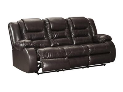 Signature Design by Ashley Vacherie Reclining Sofa in Chocolate - 7930788