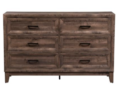 Ridgecrest Collection 6 Drawer Dresser - 384-BR31