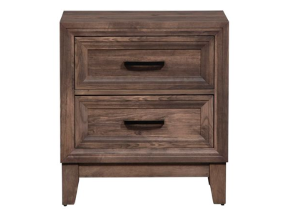 Ridgecrest Collection 2 Drawer Nightstand - 384-BR61