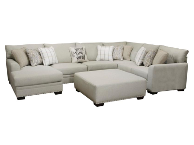 Jackson Furniture Middleton Fabric 3 Piece Sectional in Cement - 4478-75 1605-38 / 2330-56 | 4478-30 1605-38 / 2715-08 | 4478-72 1605-38 / 2330-56