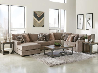 Jackson Furniture Kingston Fabric 4 Piece Sectional in Pewter - 4472-75 1724-18 / 2860-18 | 4472-30 1724-18 / 2860-18 | 4472-59 1724-18 / 2860-18 | 4472-42 1724-18 / 2860-18