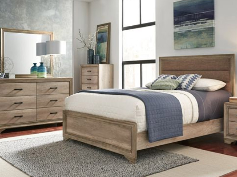 Sun Valley Full Upholstered Bed - 439-BR-FUB