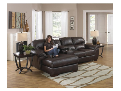 Jackson Furniture Lawson Bonded Leather 3 Piece Sectional - 4243-75 1223-29 / 3023-29 | 4243-84 1223-29 / 3023-29 | 4243-42 1223-29 / 3023-29
