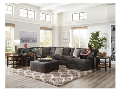 Jackson Furniture Mammoth Stationary Fabric 4 Piece Sectional - 4376-46 1806-58 / 2640-48 | 4376-59 1806-58 / 2640-48 | 4376-30 1806-58 | 4376-76 1806-58 / 2640-48
