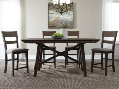  Double Bridge 5 Piece Gathering Table Set - 152-B250124 (4), 152-CD-GTS