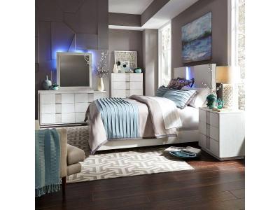 Mirage 7 Pc Queen Storage Bedroom Set - 946-BR-QSBDMCN