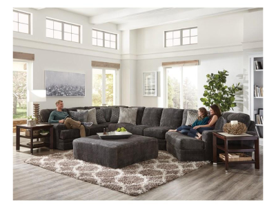 Jackson Furniture Mammoth Stationary Fabric 4 Piece Sectional - 4376-46 1806-58 / 2640-48 | 4376-59 1806-58 / 2640-48 | 4376-30 1806-58 | 4376-96 1806-58 / 2640-48