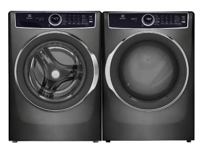 27" Electrolux 5.2 Cu. Ft. Front Load Washer and 8.0 Cu. Ft. Front Load Electric Dryer - ELFW7537AT-ELFE753CAT