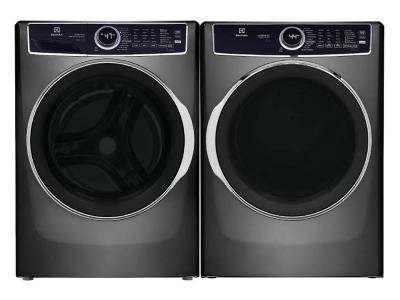 27" Electrolux 5.2 Cu. Ft. Front Load Washer and 8.0 Cu. Ft. Electric Dryer - ELFW7637AT-ELFE763CAT