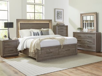 Queen Storage Bedroom Set - 272-BR-QSBDMCN