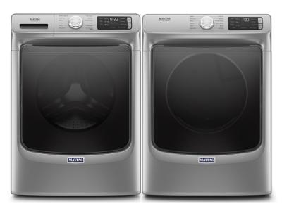 27" Maytag 5.5 Cu. Ft. Front Load Washer and 7.3 cu. ft. Front Load Electric Dryer - MHW6630HC-YMED6630HC