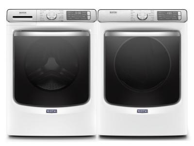 27" Maytag 5.8 Cu. Ft. Front Load Washer and Front Load Electric Dryer - MHW8630HW-YMED8630HW