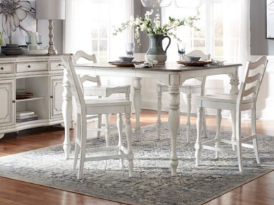 Magnolia Manor Collection 5 Piece Counter Height Dining Set - 244-CD-5GTS