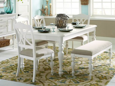 Summer House Collection 6 Piece Dining Set - 607-CD-6RTS