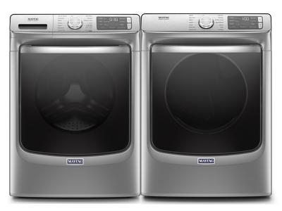 27" Maytag 5.8 Cu. Ft. Front Load Washer and Front Load Gas Dryer - MHW8630HC-MGD8630HC
