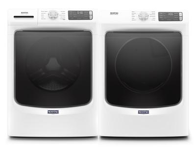 27" Maytag Front Load Washer and 7.3 Cu. Ft. Front Load Electric Dryer - MHW5630HW-YMED6630HW