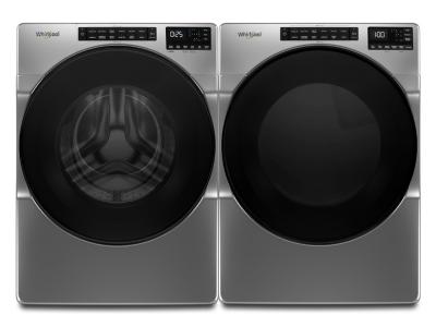 27" Whirlpool Front Load 5.8 cu.ft Washer and 7.4 cu.ft. Dryer - WFW6605MC-YWED6605MC